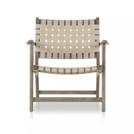 Four Hands Jevon Outdoor Chair - Grey Eucalyptus
