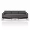 Four Hands Hearst Outdoor Sofa - 99" - Venao Charcoal