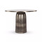 Four Hands Basil Outdoor Dining Table - Raw Antique Nickel