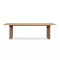Four Hands Joette Outdoor Dining Table - Washed Brown
