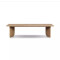 Four Hands Joette Outdoor Coffee Table - Washed Brown