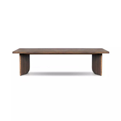 Four Hands Joette Outdoor Coffee Table - Stained Saddle Brown