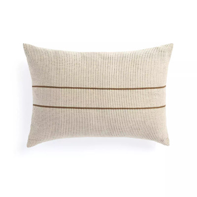 Four Hands Handwoven Merido Pillow - Beige - 14X20 - Cover Only