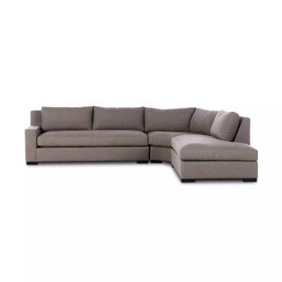 Four Hands Albany 3 - Piece Sectional - Right Facing Bumper Chaise - Vesuvio Cafe