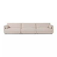 Four Hands Toland 3 - Piece Sectional - Palma Cream - 3 Piece