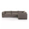Four Hands Westwood 3 - Piece Sectional - 122" - Torrance Rock