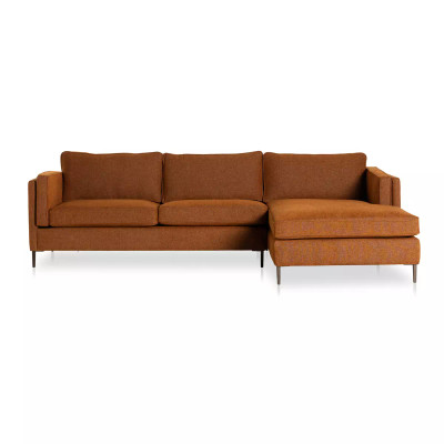 Four Hands Emery 2 - Piece Sectional - Right Arm Facing - Sutton Rust