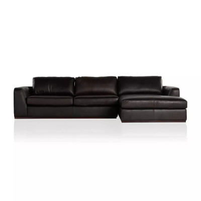 Four Hands Colt 2 - Piece Sectional - Right Chaise - Heirloom Cigar
