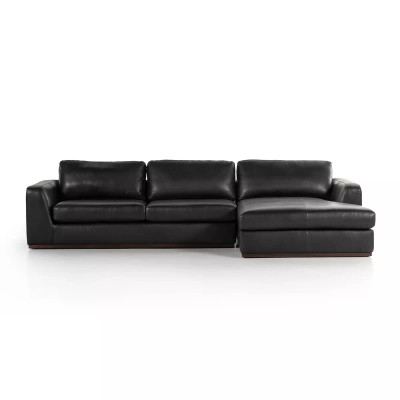 Four Hands Colt 2 - Piece Sectional - Right Chaise - Heirloom Black