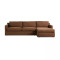 Four Hands Hampton 2 - Piece Slipcover Sectional - Right Chaise - Antwerp Cafe