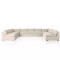 Four Hands Grant Slipcover 5 - Piece Sectional - 174" - Antwerp Natural
