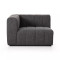 Four Hands BYO: Langham Channeled Sectional - Laf Piece - Saxon Charcoal