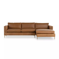 Four Hands Emery 2 - Piece Sectional - Right Arm Facing - Sonoma Butterscotch