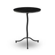 Four Hands Sophie End Table - Black Marble