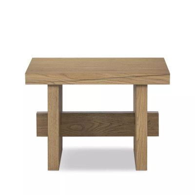 Four Hands Isaac End Table - Rubbed Light Oak