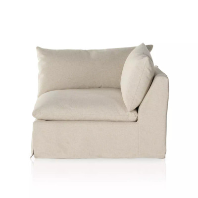 Four Hands BYO: Grant Slipcover Sectional - Corner Piece - Antwerp Natural