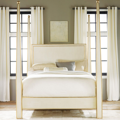 Modern History Abstract Bed - King