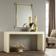 Modern History Minimal Console Table - White