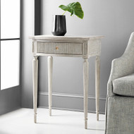 Modern History Ribbed Nightstand