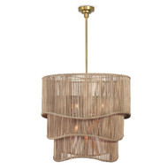 Coastal Living Nimes Chandelier - Natural