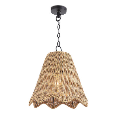 Coastal Living Summer Outdoor Pendant Small - Weathered Natural