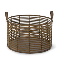 Regina Andrew Finn Leather Basket Large