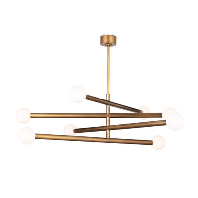 Regina Andrew Beaubien Chandelier - Natural Brass