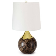 Regina Andrew Barrett Marble Mini Lamp - Gold