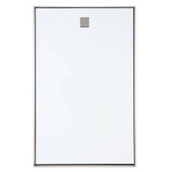 Regina Andrew Hanging Rectangle Mirror - Polished Nickel