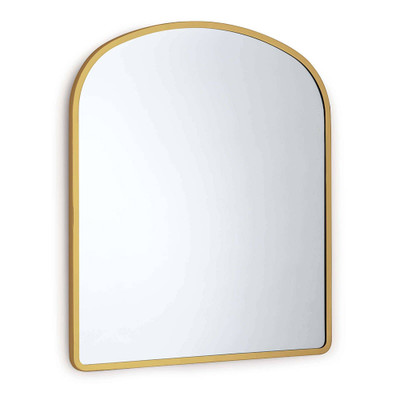 Regina Andrew Cloak Mirror - Natural Brass