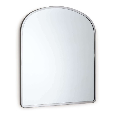 Regina Andrew Cloak Mirror - Polished Nickel