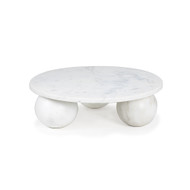 Regina Andrew Marlow Marble Plate Small - White