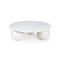 Regina Andrew Marlow Marble Plate Small - White