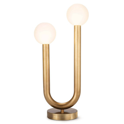 Regina Andrew Happy Table Lamp - Natural Brass
