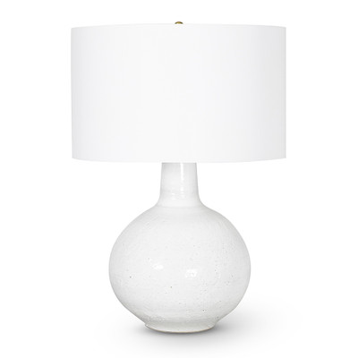 Regina Andrew Clemente Ceramic Table Lamp - Earthenware White
