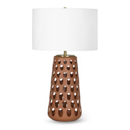 Regina Andrew Kelvin Ceramic Table Lamp - Terra Cotta