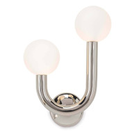 Regina Andrew Happy Sconce Left Side - Polished Nickel