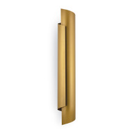 Regina Andrew Flute Sconce - Natural Brass