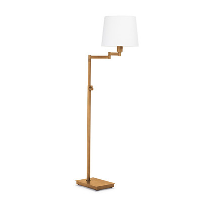 Regina Andrew Virtue Floor Lamp - Natural Brass