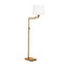 Regina Andrew Virtue Floor Lamp - Natural Brass
