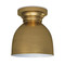 Regina Andrew Pantry Flush Mount - Natural Brass