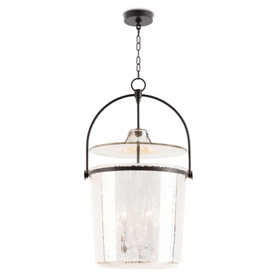 Southern Living Emerson Bell Jar Pendant Large - Oil Rubbed Bronze
