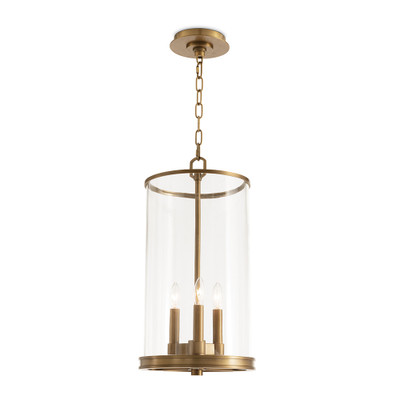 Southern Living Adria Pendant - Natural Brass