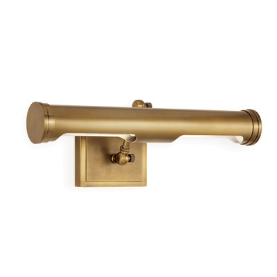 Southern Living Tate Picture Light Medium - Natural Brass