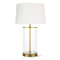 Regina Andrew Magelian Glass Table Lamp - Natural Brass