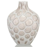 John Richard The Look Of Quartz Handblown Glass Vase