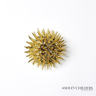 Global Views Urchin - Gold - Sm