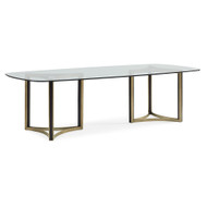 Caracole Remix Cerused Dining Table Base Only (Store)