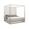 Caracole Pinstripe Light Queen Bed