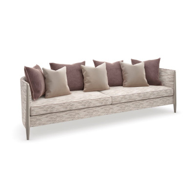 Caracole Piping Hot Sofa 110" - Neutrals